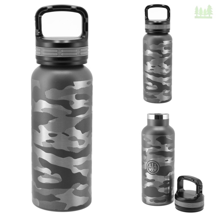 Butelka na wodę Beretta 16oz, 475ml szara/kamuflaż-3 2889 
