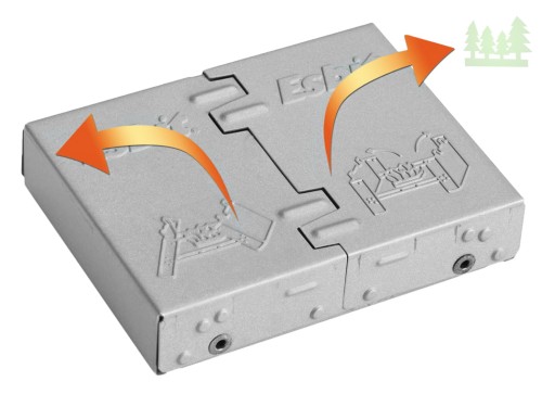 Kuchenka turystyczna Esbit Stove duża (12 x 14 g)-1 2914 