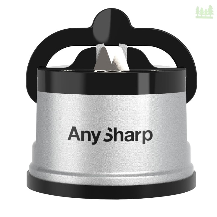 Zestaw ostrzałka AnySharp classic srebrna plus mini nożyczki-2 2957 