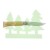 Nóż składany Opinel 8 inox dąb seria Animal - niedźwiedź-1 2983 