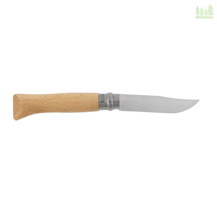 Nóż składany Opinel 8 inox dąb seria Animal - niedźwiedź-1 2983 