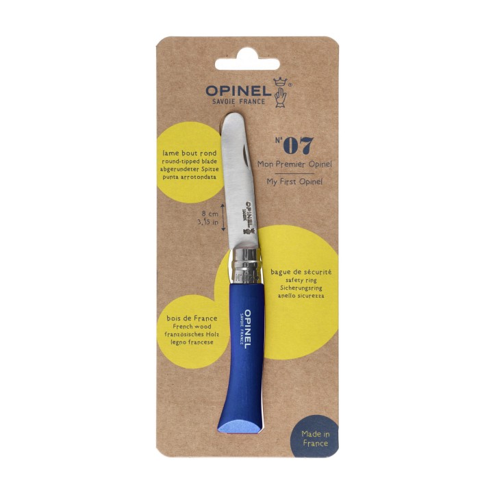 Nóż My First Opinel 07 niebieski-3 2987 
