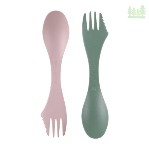 Łyżkowidelec Light My Fire Spork M Bio zielono-róż- 2993 