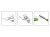 Szpic do pieczenia Light My Fire Grandpa's FireFork Bio zielony i rożowy-1 3011 