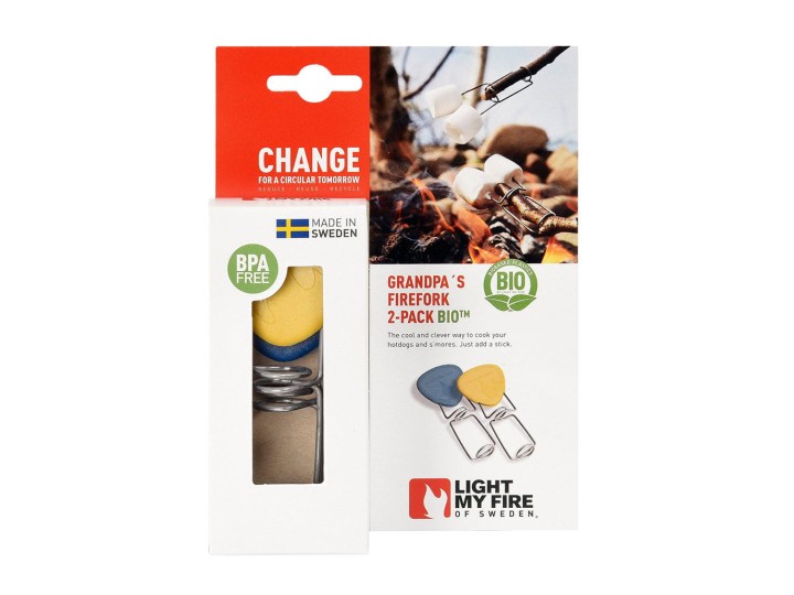 Szpic do pieczenia Light My Fire Grandpa's FireFork Bio granatowy i żółty-1 3012 