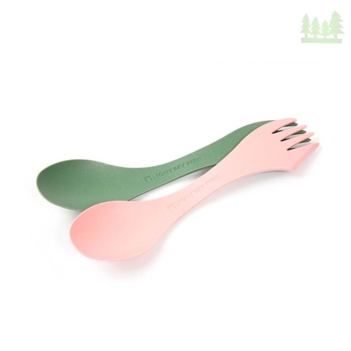 Łyżkowidelec Light My Fire Spork Bio little zielono-róż- 3025 