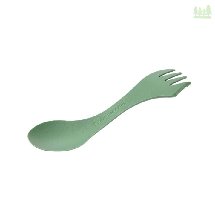 Łyżkowidelec Light My Fire Spork Bio little zielono-róż-2 3025 
