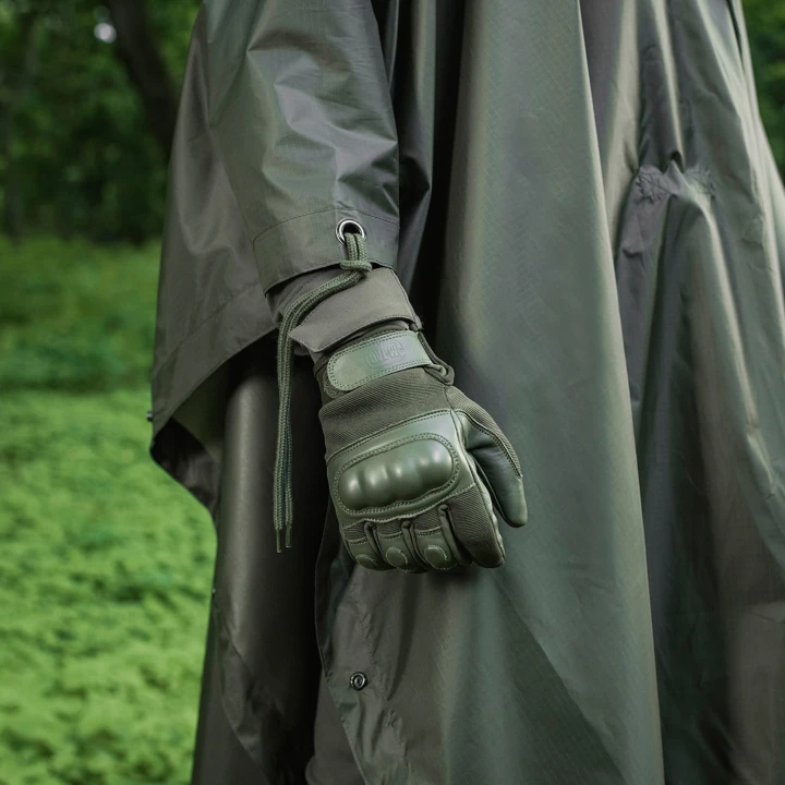 Poncho M-Tac oliwkowe-4 3039 