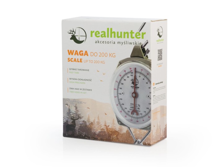 Waga do 200 kg RealHunter-4 3130 