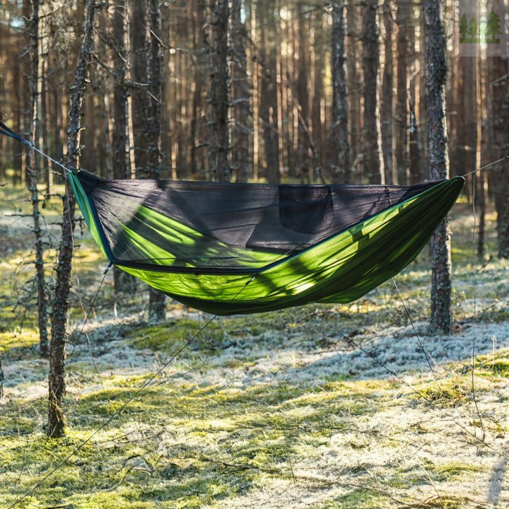 Hamak Lesovik Draka z zawieszeniem Sneka treetop green-2 3192 