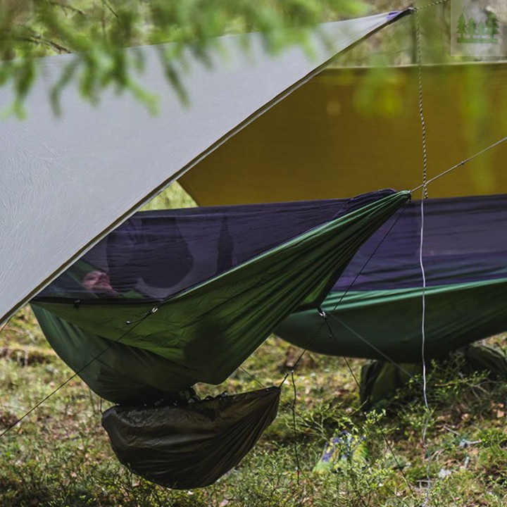 Hamak Lesovik Draka z zawieszeniem Sneka treetop green-4 3192 