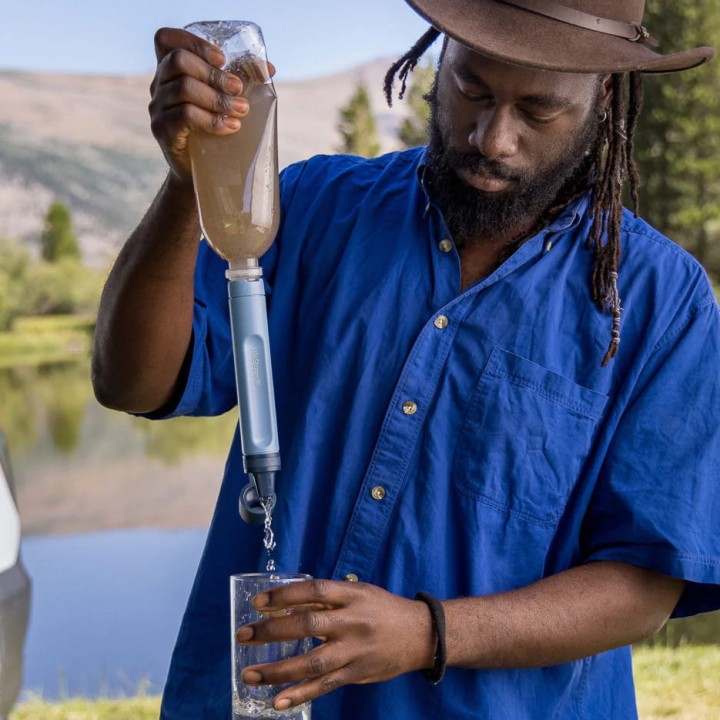 Filtr słomkowy do wody LifeStraw Peak Personal szary-3 3214 