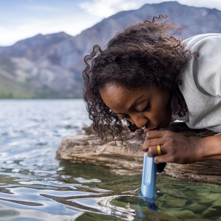 Filtr słomkowy do wody LifeStraw Peak Personal szary-4 3214 