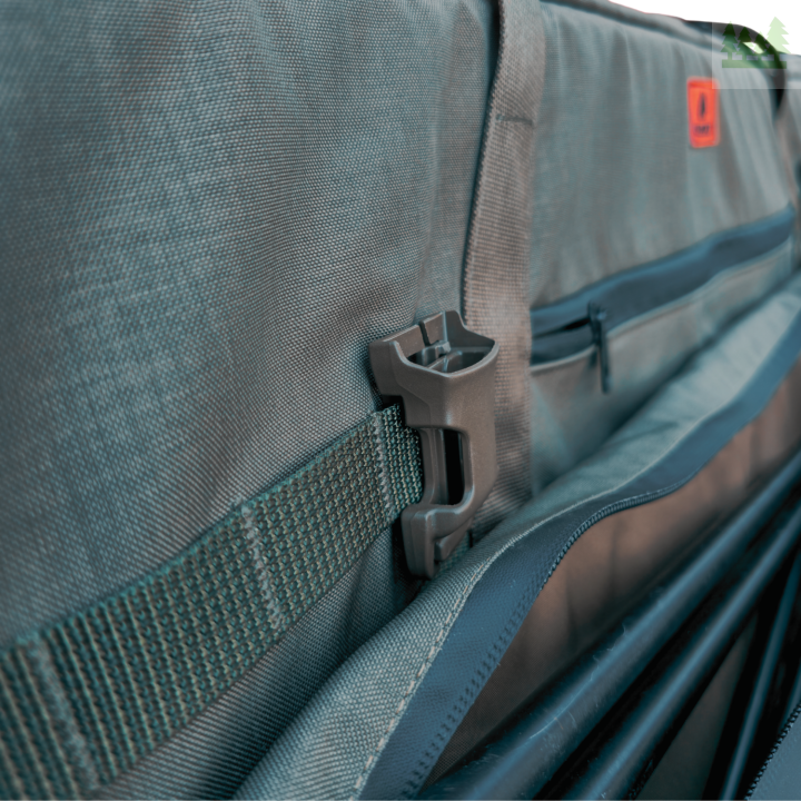 Detal Cordury®  klamry i akcesoria w pokrowcu Wildspot RC 100