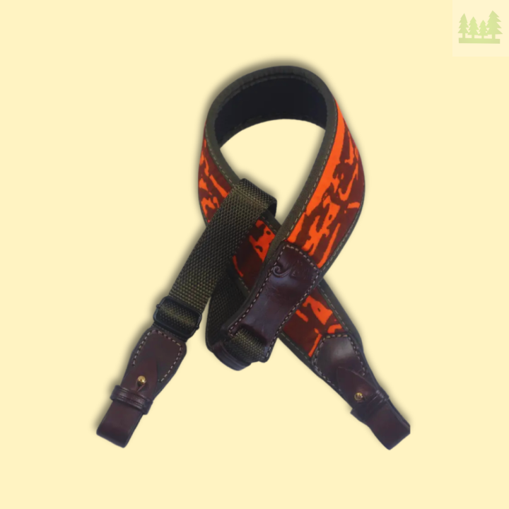 Pas myśliwski Majos RY17B – ujęcie całościowe w kamuflażu pomarańczowym