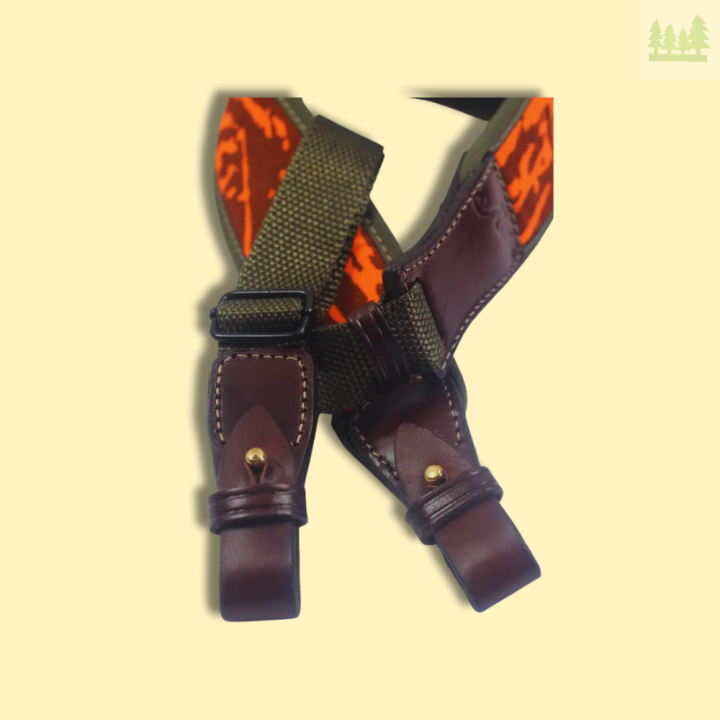 Pas myśliwski Majos RY17B – ujęcie całościowe w kamuflażu pomarańczowym