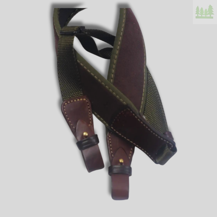 Wykończenia ze skóry naturalnej w pasie Majos RY17A, widoczne zapiecia na knapik