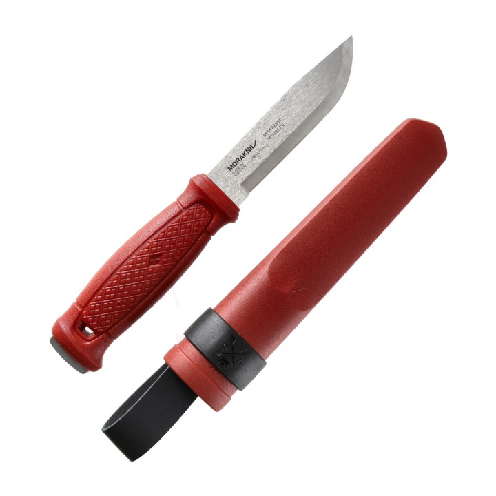 Nóż Morakniv Garberg Dala Red z pokrowcem stal nierdzewna-3 3410 