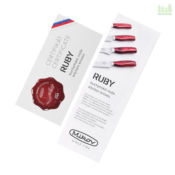 Nóż kuchenny uniwersalny Mikov Ruby 403-ND-13-5 3455 