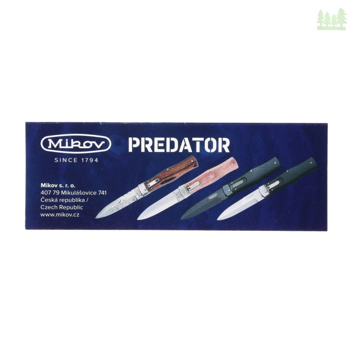 Nóż sprężynowy Mikov Predator 241-NH-1/KP zielony-6 3462 