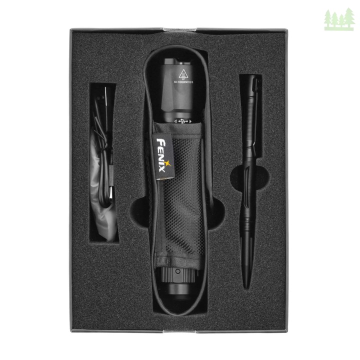 Latarka taktyczna LED Fenix TK20R V2.0 czarna plus długopis T5 gratis-3 3500 