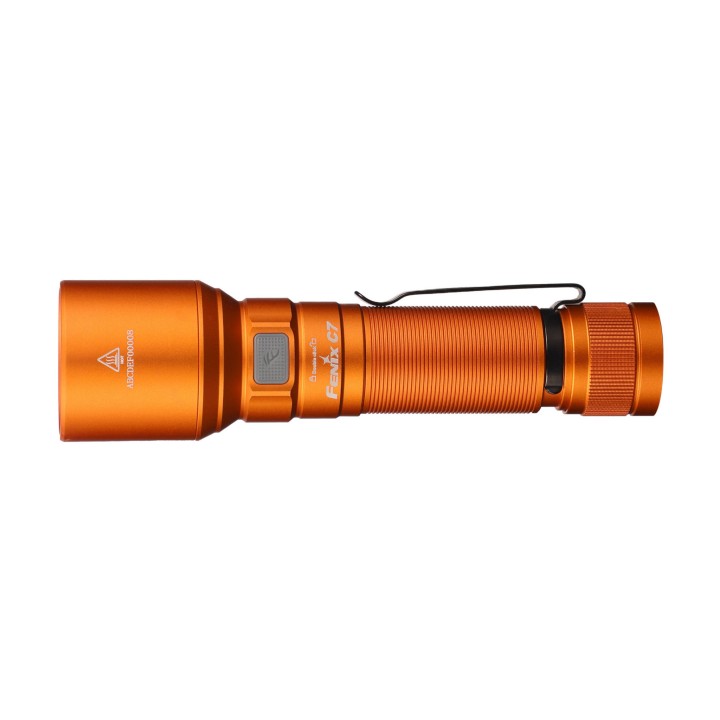 Latarka LED Fenix C7 pomarańczowa- 3502 