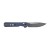 Nóż składany KNIVESPL The First Sandvik 14C28N, niebieskie G10, Stonewashed/Satin-1 3570 