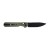 Nóż składany KNIVESPL The First Sandvik 14C28N, zielone G10, czarna powłoka PVD-1 3571 