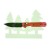 Nóż składany KNIVESPL The First Sandvik 14C28N, czerwone G10, czarna powłoka PVD- 3572 