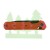 Nóż składany KNIVESPL The First Sandvik 14C28N, czerwone G10, czarna powłoka PVD-3 3572 