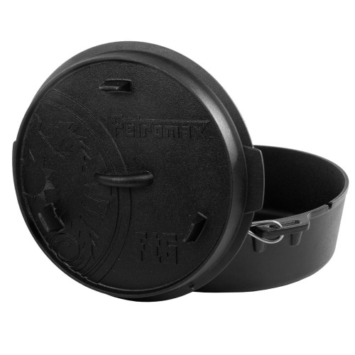 Garnek żeliwny Petromax ft6-t z płaskim dnem 5,5 l-1 3580 