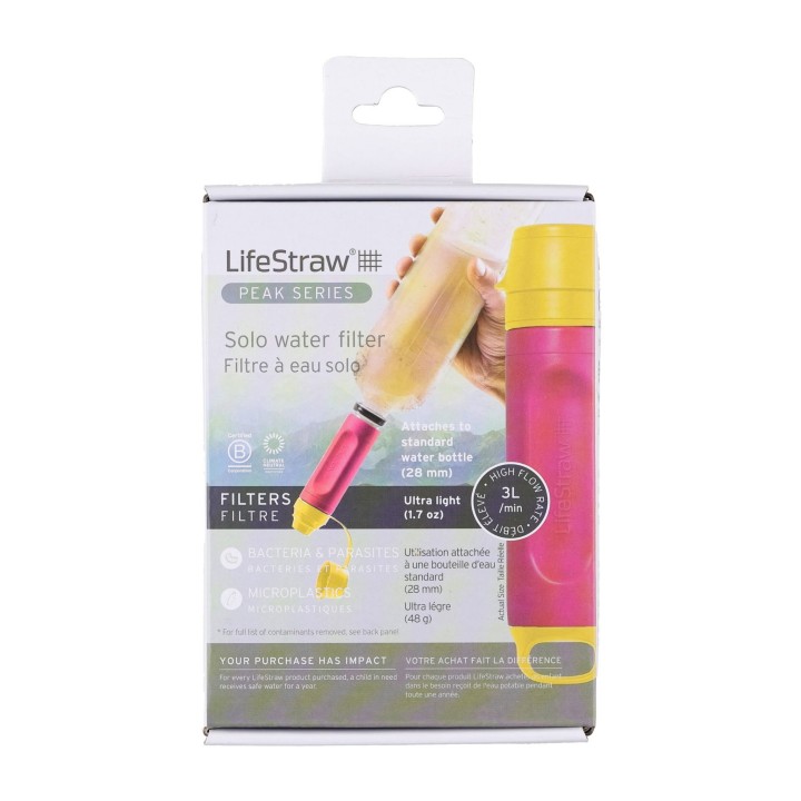 Filtr do wody LifeStraw Peak Solo - pink limonade-4 3632 