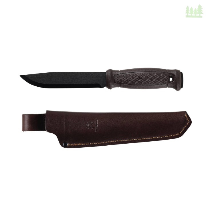 Nóż Morakniv Garberg Grand BB LS stal węglowa brązowy z skórzanym pokrowcem-3 3633 
