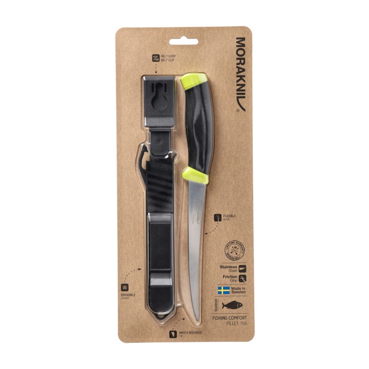 Nóż Morakniv Fishing Comfort Fillet 155 bez ząbków stal nierdzewna-3 3650 