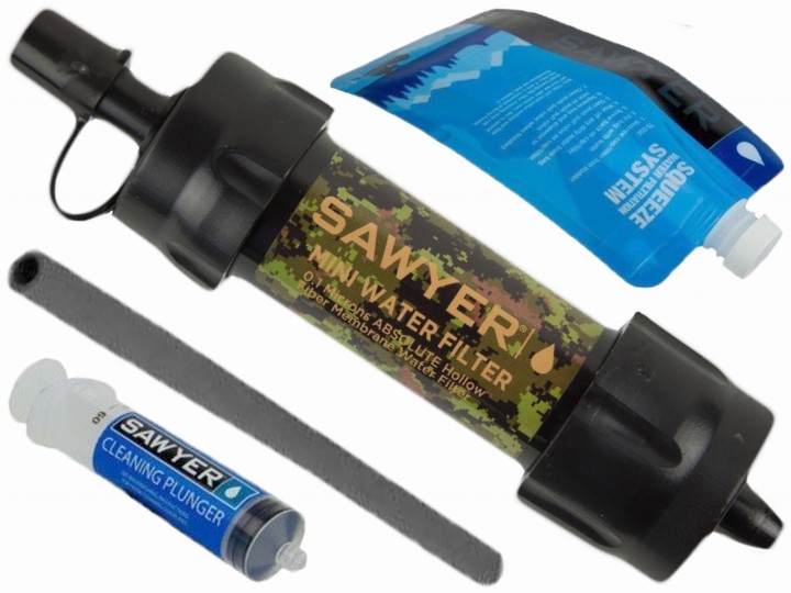 Filtr Sawyer Mini SP107 kamuflaż-1 3652 