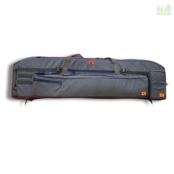 Detale jakości: Oryginalna Cordura® (Niemcy) i polskie taśmy poliamidowe. Solidne szycie pokrowca myśliwskiego WildSpot.