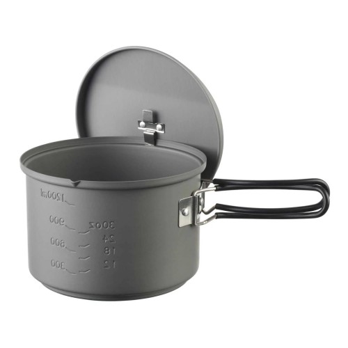 Kuchenka turystyczna Esbit Alcohol Burner Cookset Aluminium z garnkiem 1,5 l-1 3661 