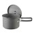 Kuchenka turystyczna Esbit Alcohol Burner Cookset Aluminium z garnkiem 1,5 l-1 3661 
