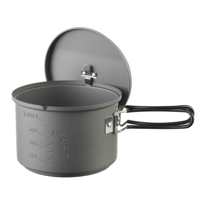 Kuchenka turystyczna Esbit Alcohol Burner Cookset Aluminium z garnkiem 1,5 l-1 3661 