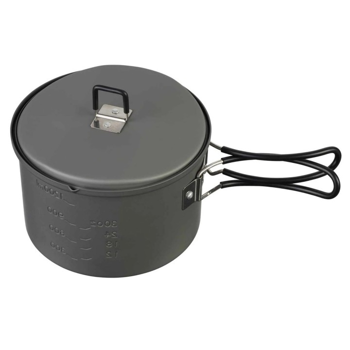 Kuchenka turystyczna Esbit Alcohol Burner Cookset Aluminium z garnkiem 1,5 l-2 3661 