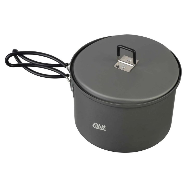 Kuchenka turystyczna Esbit Alcohol Burner Cookset Aluminium z garnkiem 1,5 l-3 3661 