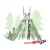 Multitool Azymut Giewon FS - 19 narzędzi, krzesiwo + gwizdek + kabura do pasa- 3682 