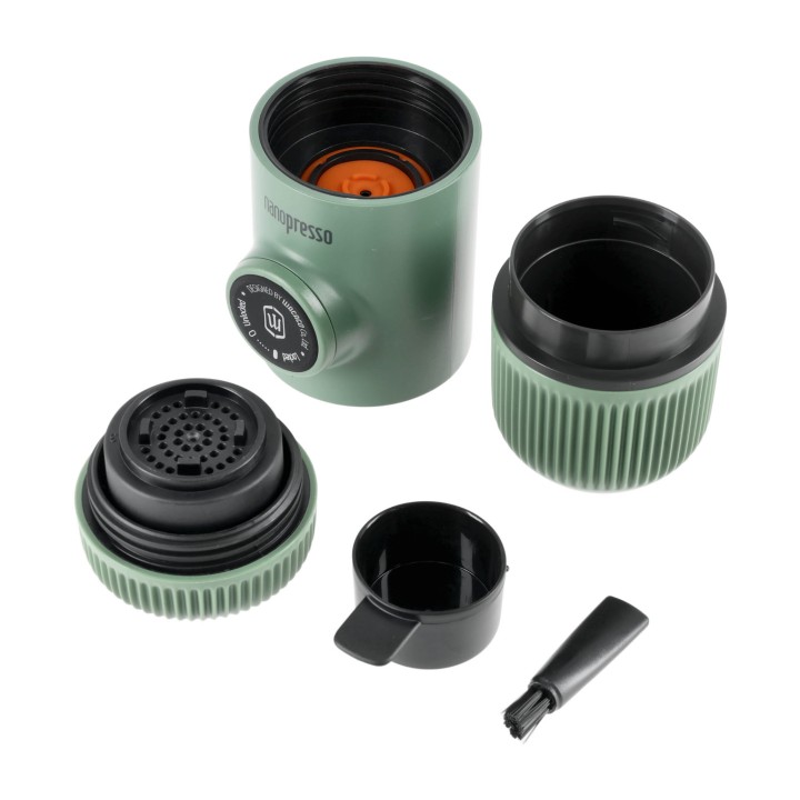Podróżny ekspres Wacaco Nanopresso Moss Green z etui-5 3694 