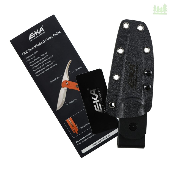 Nóż Eka SwedBlade G6 pomarańczowy-8 311