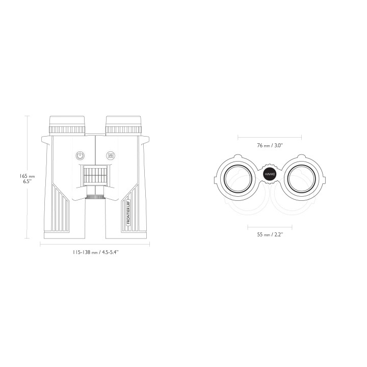 Lornetka z dalmierzem Hawke Frontier LRF 1800 8x42-5 3746 