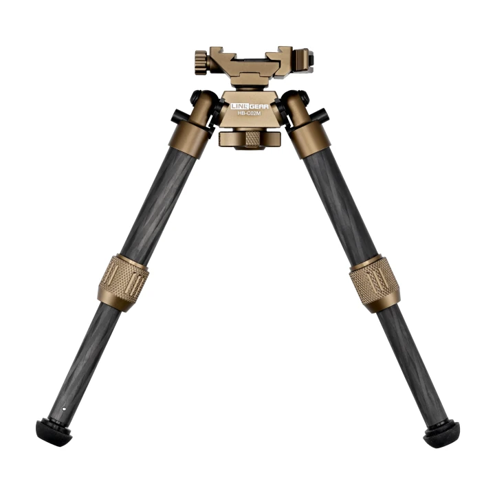 Bipod karbonowy Linko Gear HB-C02M na picatinny i ARCA brązowy-4 3753 