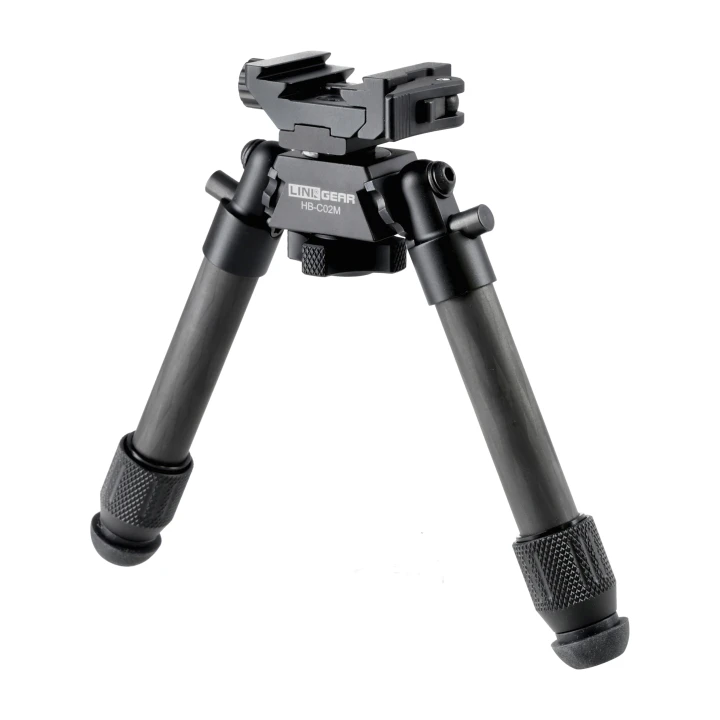 Bipod karbonowy Linko Gear HB-C02M na picatinny i ARCA czarny- 3754 