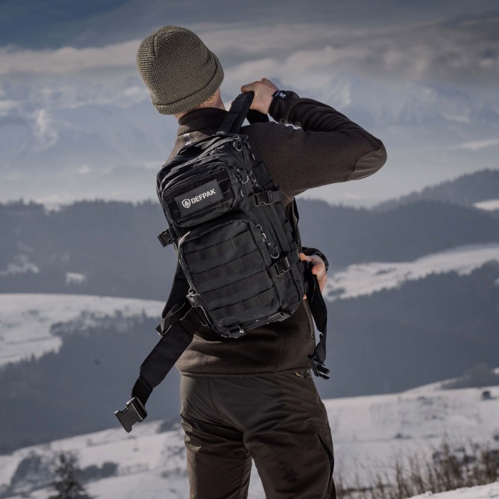 Plecak taktyczny Defpak Ranger 25 l czarny-6 3767 