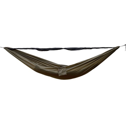 Hamak TigerWood Ważka V2 long z moskitierą Double Zip, khaki- 3785 