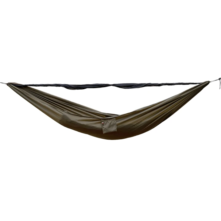 Hamak TigerWood Ważka V2 long z moskitierą Double Zip, khaki- 3785 